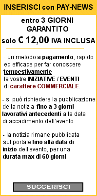 PAY NEWS, pubblica LA TUA NEWS su Perugia OnLine
